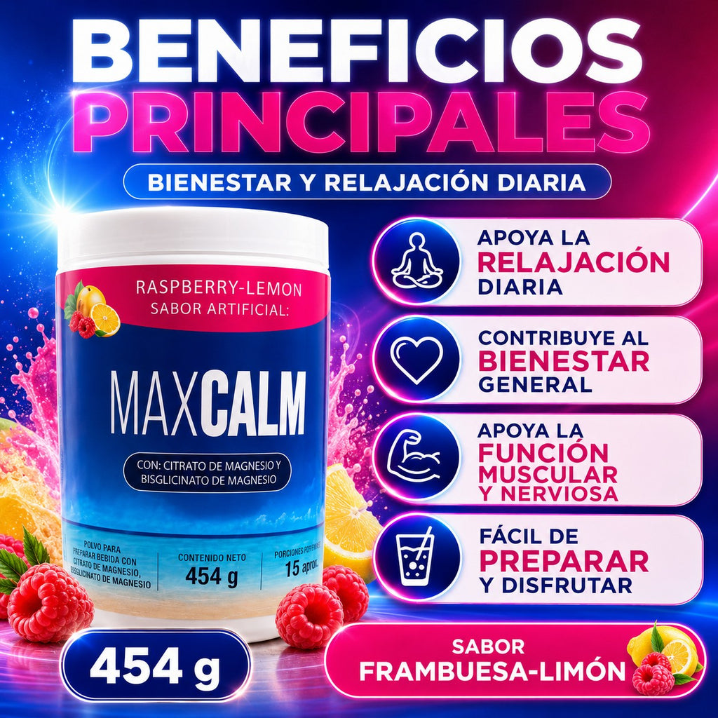 Max Calm 454g Orig Con Reg Invima